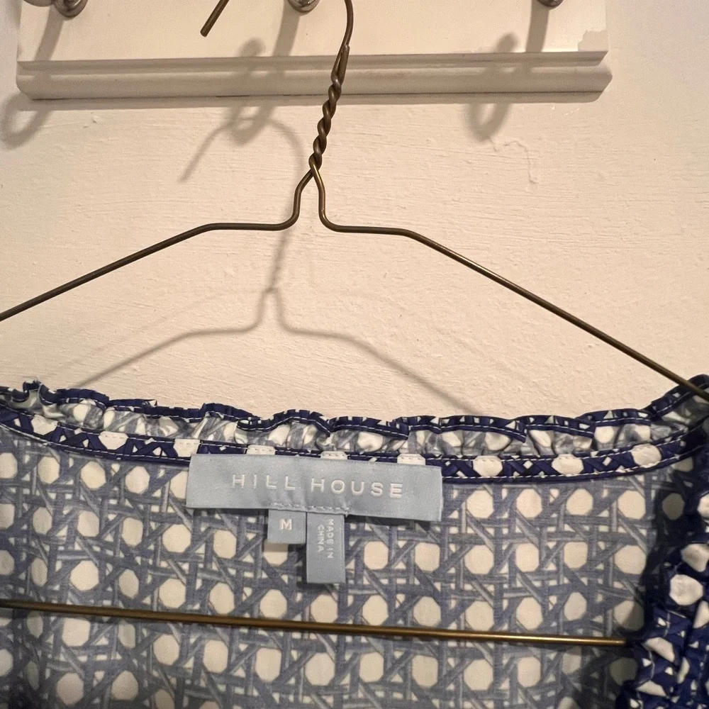 Hill House Blue Polka Dot Maxi Dress - Picture 7 of 8